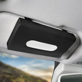 Car Mounted Tissue Box. Fashion Sunshade Style with Pull-Out Tissue Design