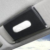 Car Mounted Tissue Box. Fashion Sunshade Style with Pull-Out Tissue Design