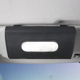 Car Mounted Tissue Box. Fashion Sunshade Style with Pull-Out Tissue Design