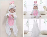 Cozy and Adorable Baby Bunny Costume with Soft Fabric and Easy Wear Design for Halloween