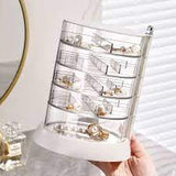 Rotating Jewelry Organizer for Accessories – Stylish, Space-Saving, and Functional